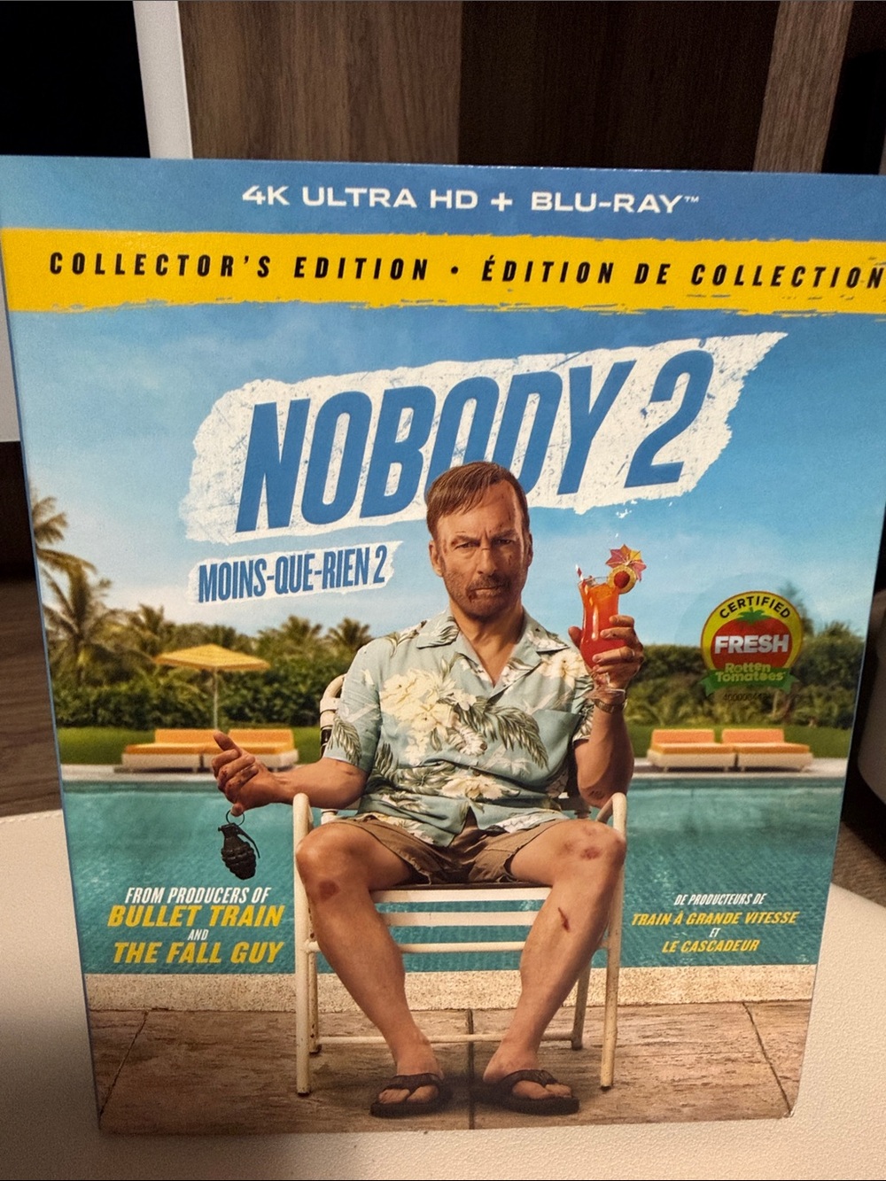 Nobody 2 Collector's Edition 4K Ultra HD + Blu-ray With Slipcover - Brand New